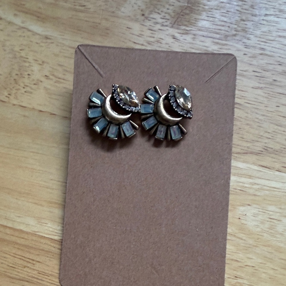 Topshop Elegant Gold and Silver Earrings